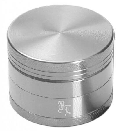 "BL" Grinder 4-part anodised Silver