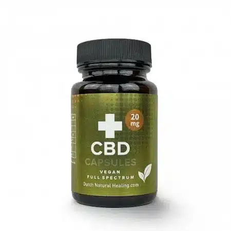 Κάψουλες CBD 20mg Full Spectrum Vegan