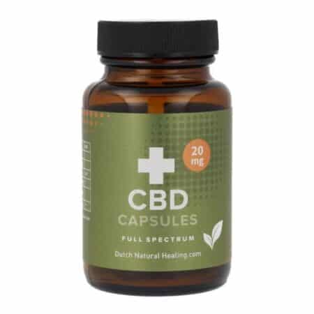 Κάψουλες CBD 20mg Full Spectrum
