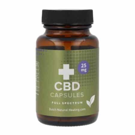 Κάψουλες CBD 25mg Full Spectrum