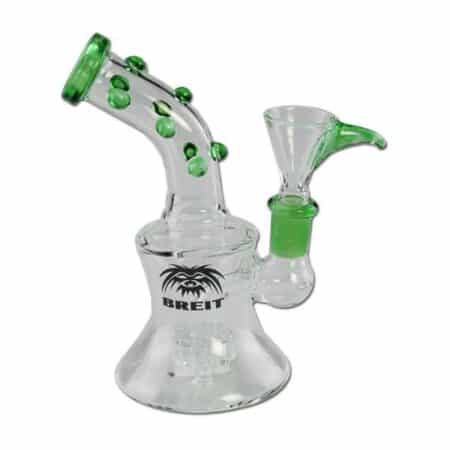 BREIT Mini Bubbler with Drum Percolator Green