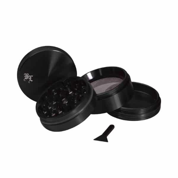 grinder-4part-alu-black-open