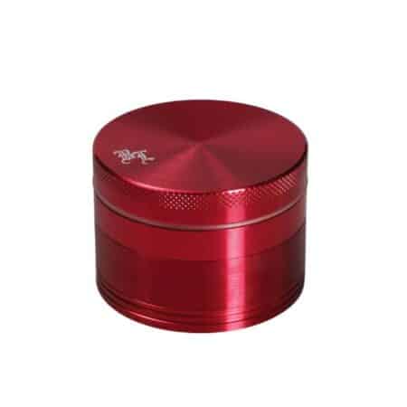 BL Aluminium Grinder 4-part Anodised Red
