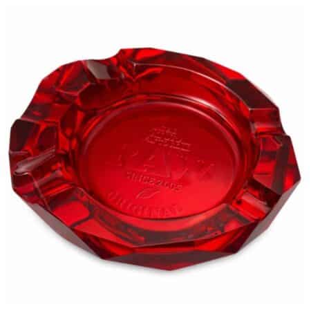 RAW Ruby Thick Ashtray with Giftbox