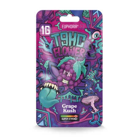T9HC Ανθοί Κάνναβης Grape Kush